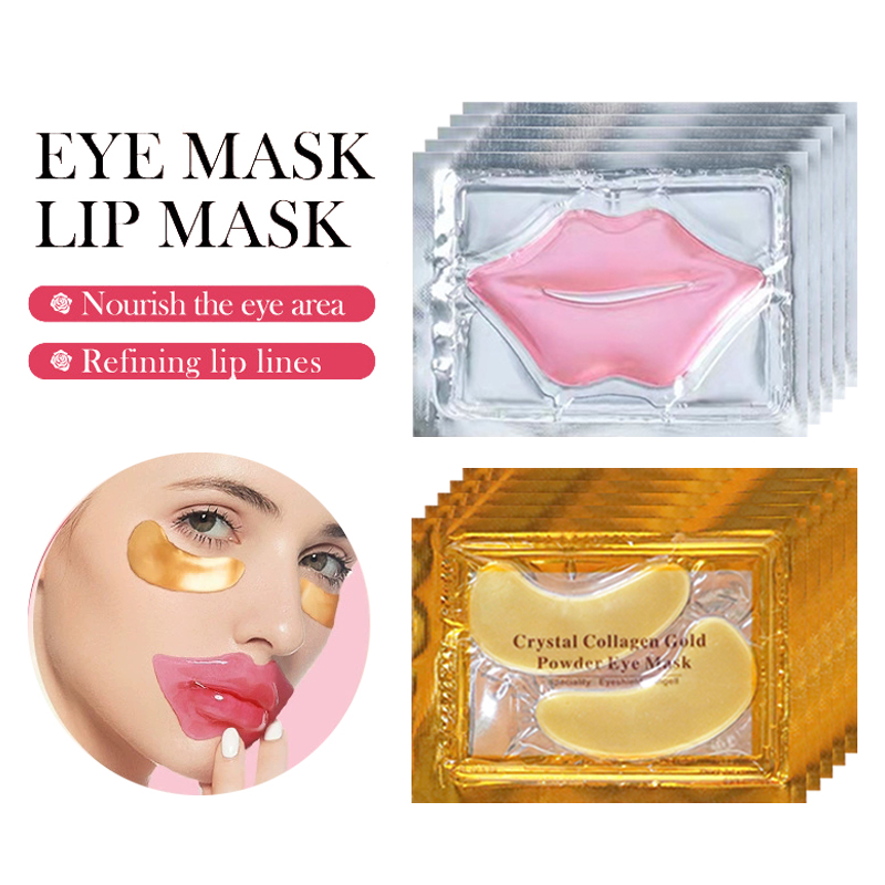 Face Mask Skincare - 10/20 Buah Masker Mata Kolagen Kristal