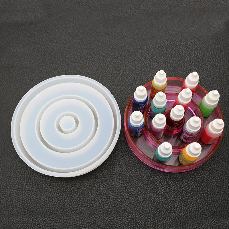 Lip Balm - Cetakan Silikon Resin untuk Organizer Kosmetik,