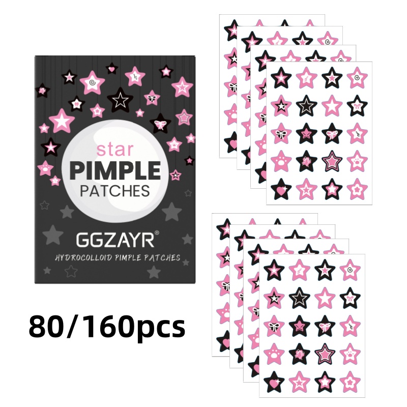 Face Moisturizer - Set Patch Jerawat Bintang 80/160 Buah