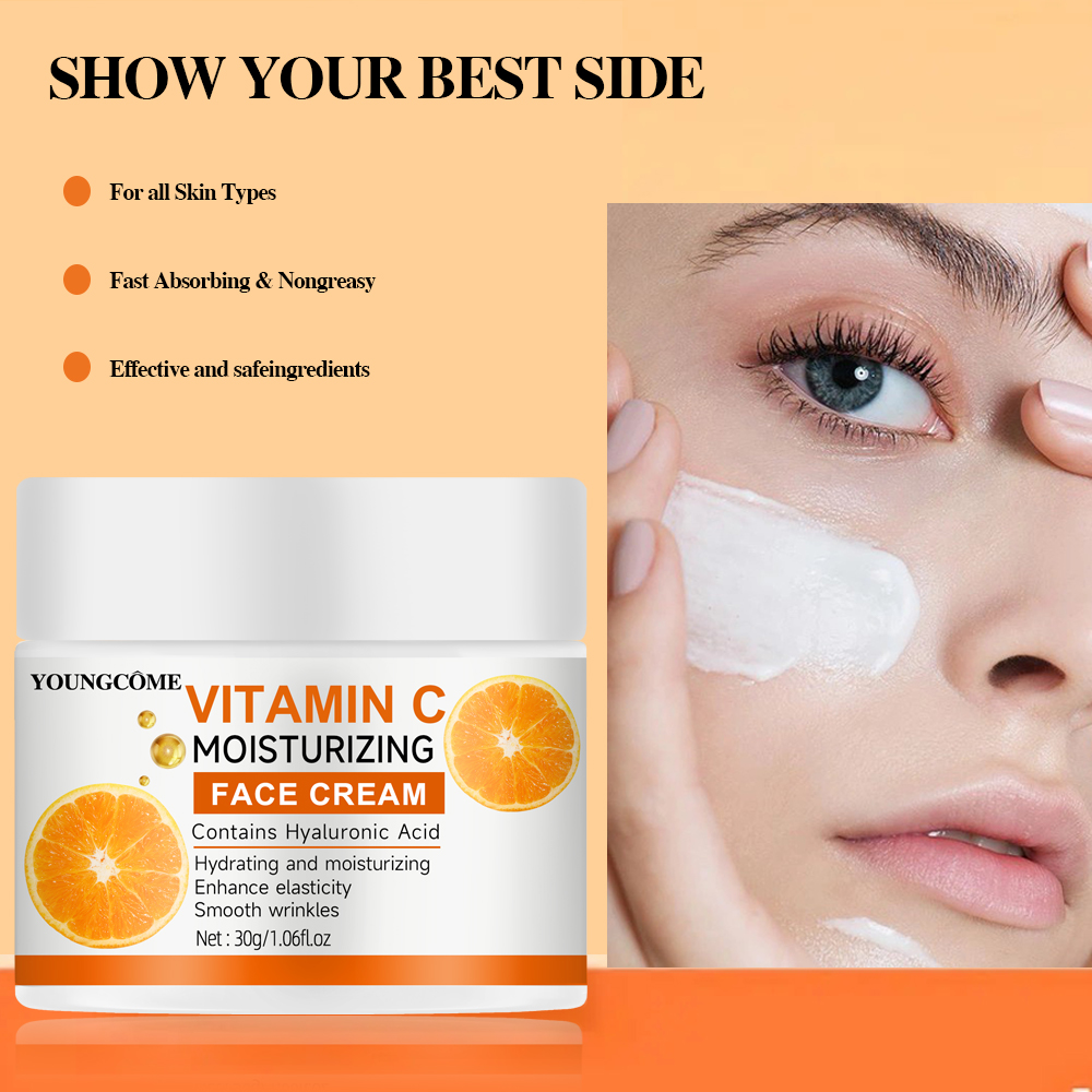 Vitamin C Serum - Krim Pelembab Vitamin C Perbaikan Esensi