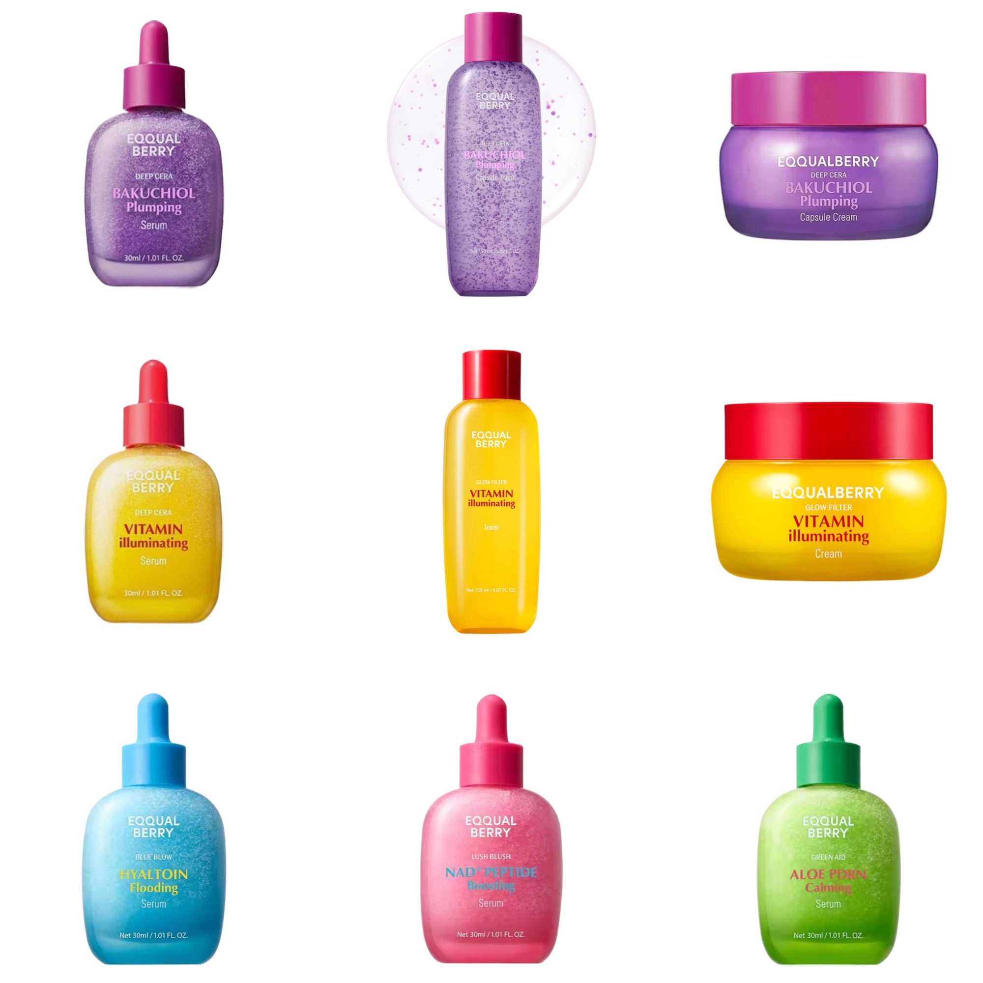 Vitamin C Serum - Untuk EQQUALBERRY BAKUCHIOL Plumping Serum 5,000