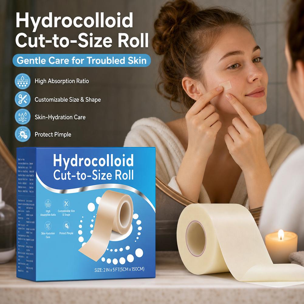 Face Moisturizer - Rol Plester Jerawat Hidrokoloid 5cm*1.5m Dapat