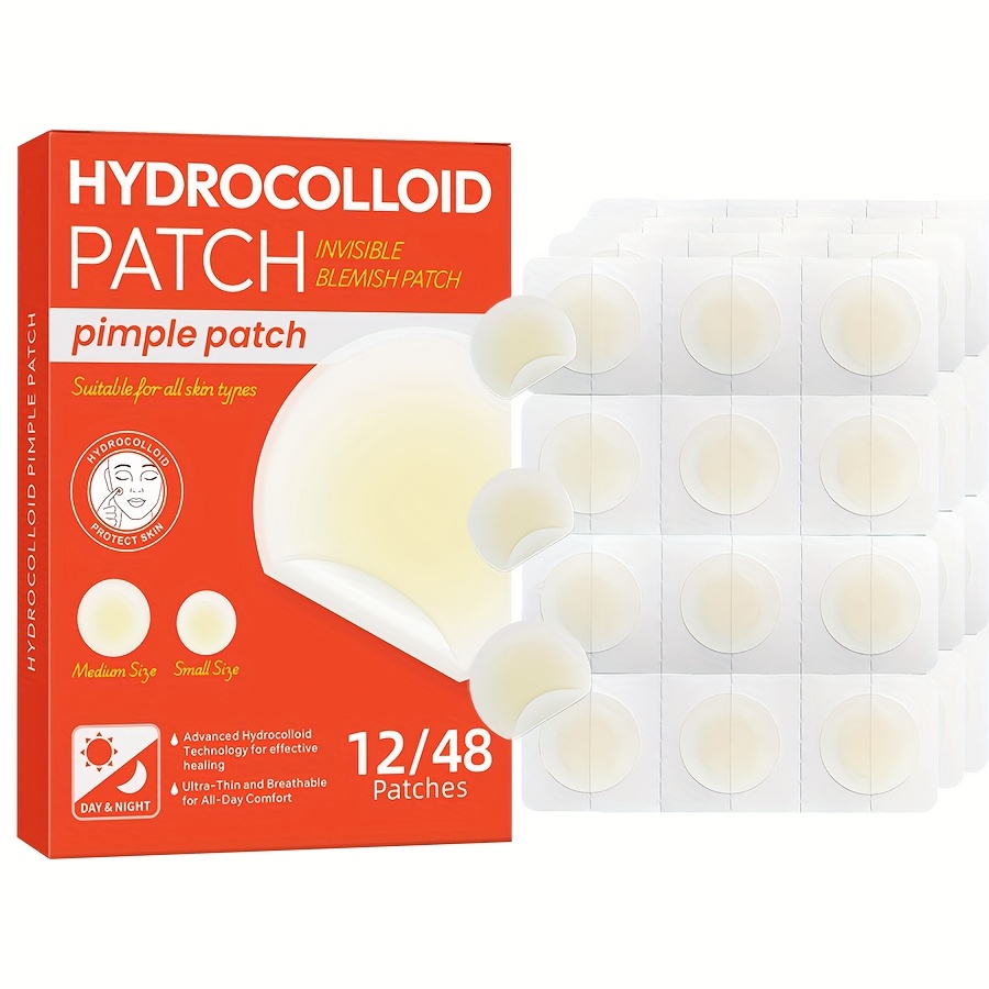 Face Moisturizer - 48 PCS Plester Jerawat Hidrokoloid Memberikan