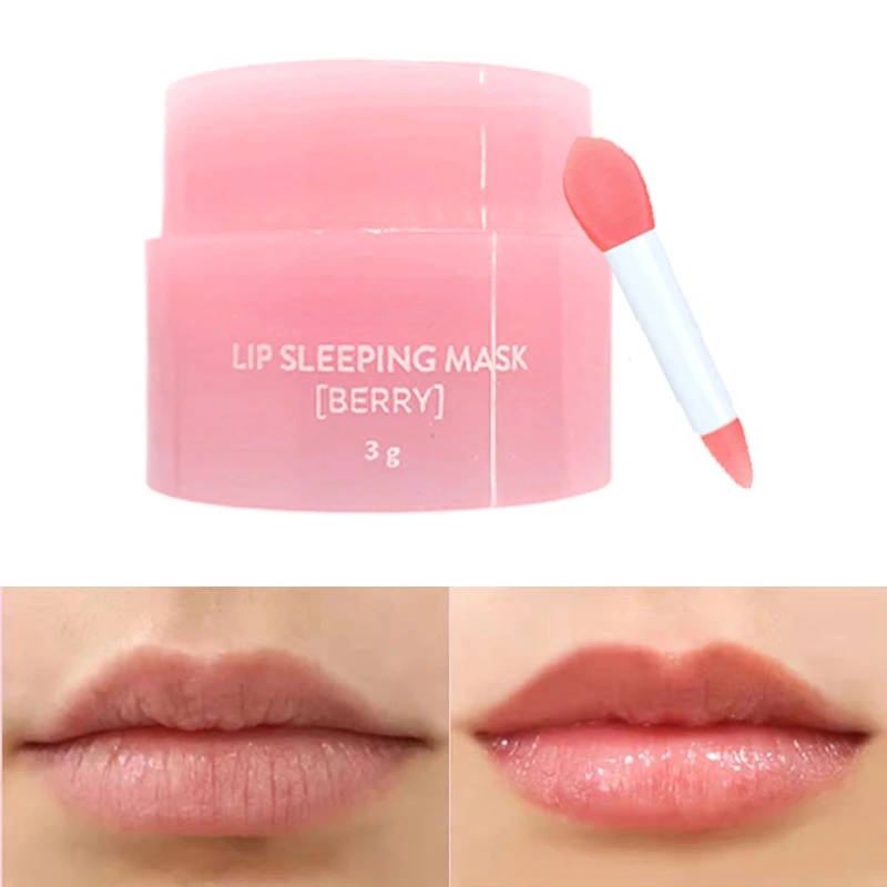 Night Cream - 3g masker bibir Korea masker tidur