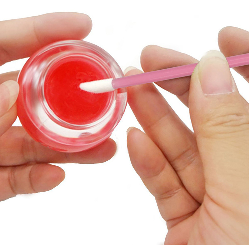 Kuas Bibir Sekali Pakai 100 Bu - Lip Balm ulasan dan harga