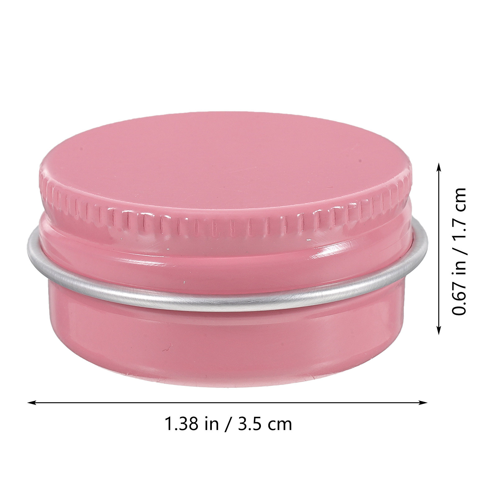 8 Buah Wadah Kaleng Aluminium  - Lip Balm ulasan dan harga