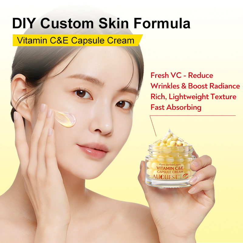 Krim Kapsul Vitamin C&E AUQUES - Vitamin C Serum ulasan dan harga
