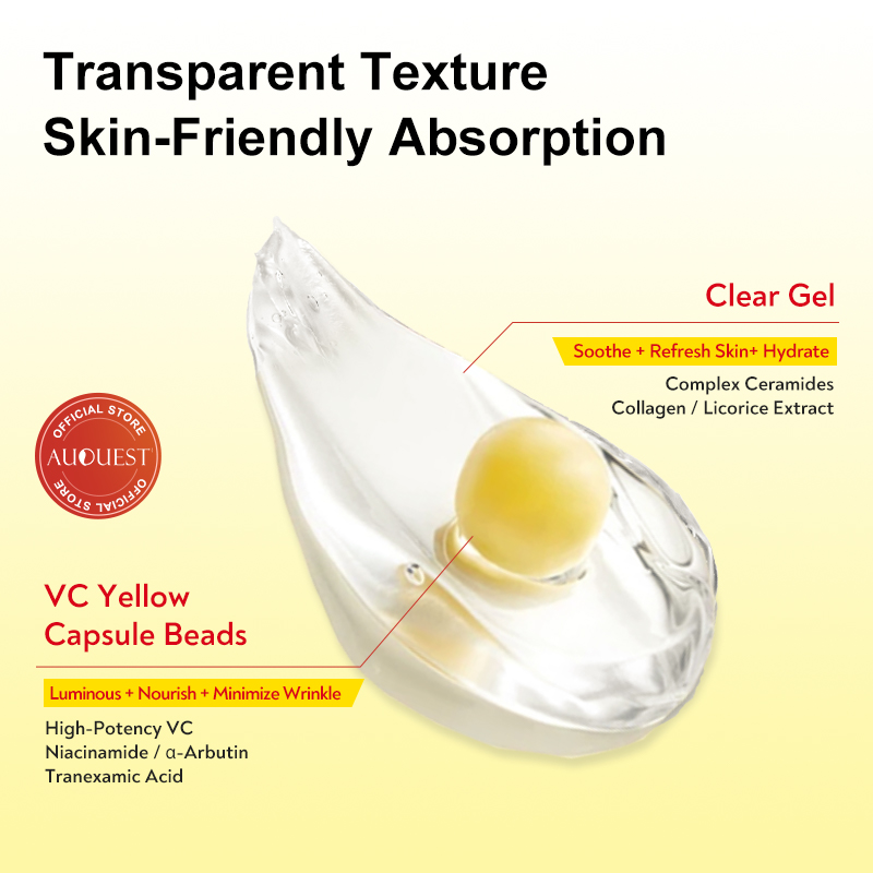Krim Kapsul Vitamin C&E AUQUES - Vitamin C Serum ulasan dan harga