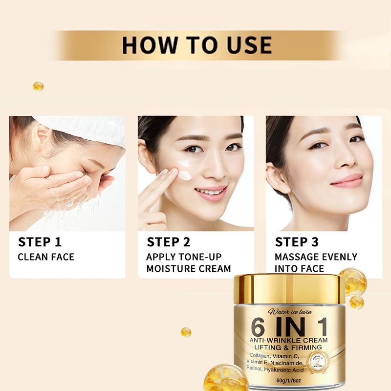 Krim Anti-Kerut 6-In-1. Mengan - Vitamin C Serum ulasan dan harga