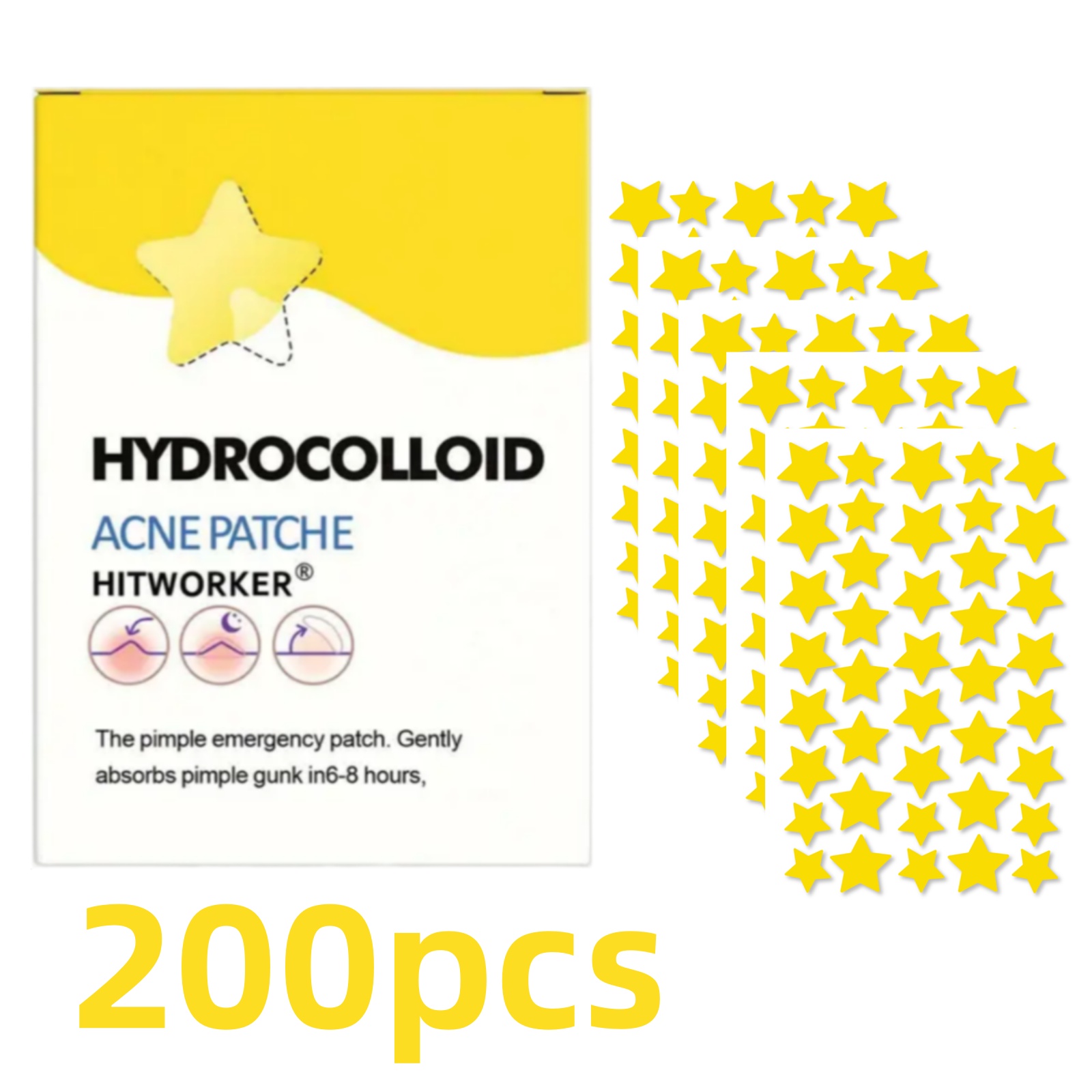 200/400 Buah Patch Jerawat Ber - Skincare China ulasan dan harga