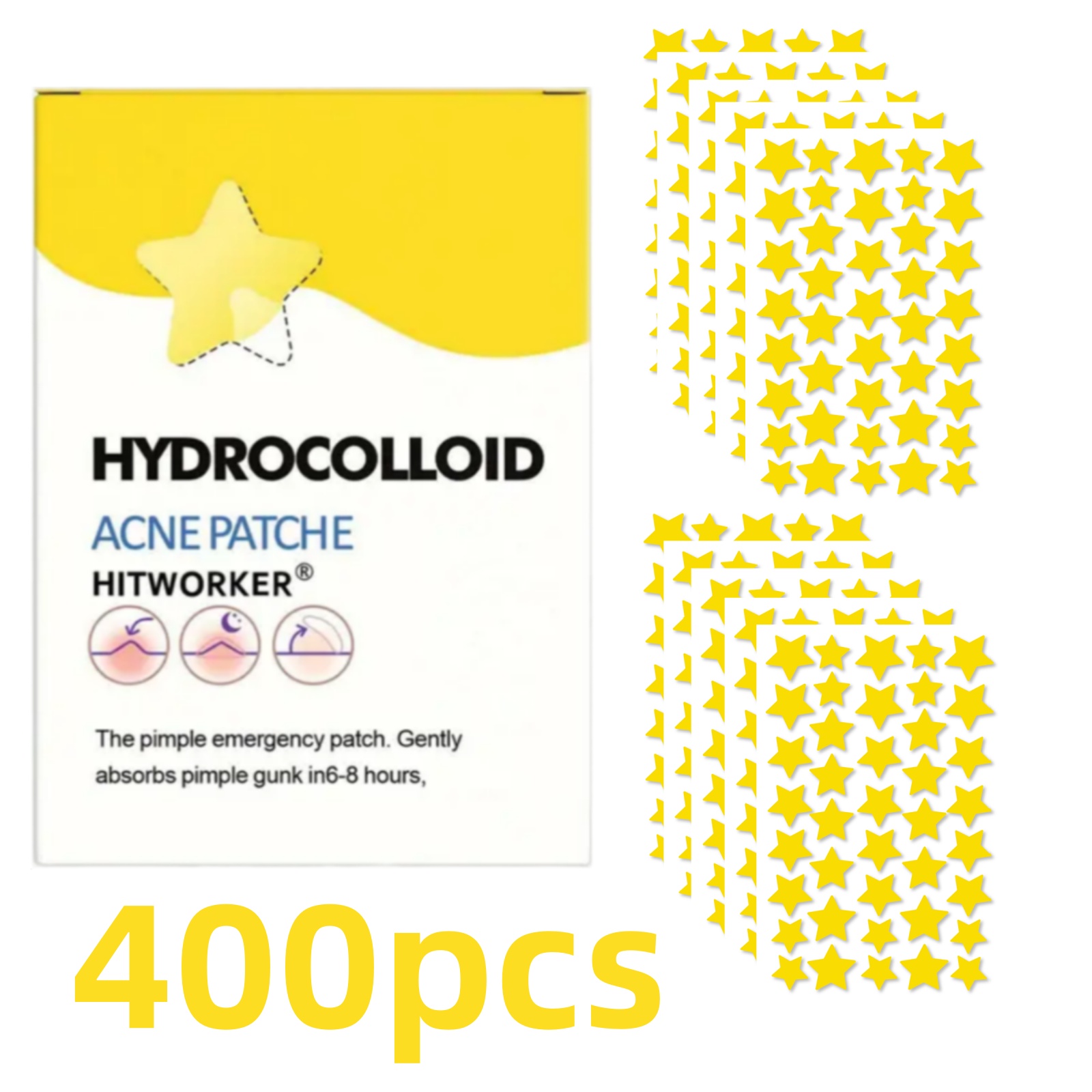 200/400 Buah Patch Jerawat Ber - Skincare China ulasan dan harga