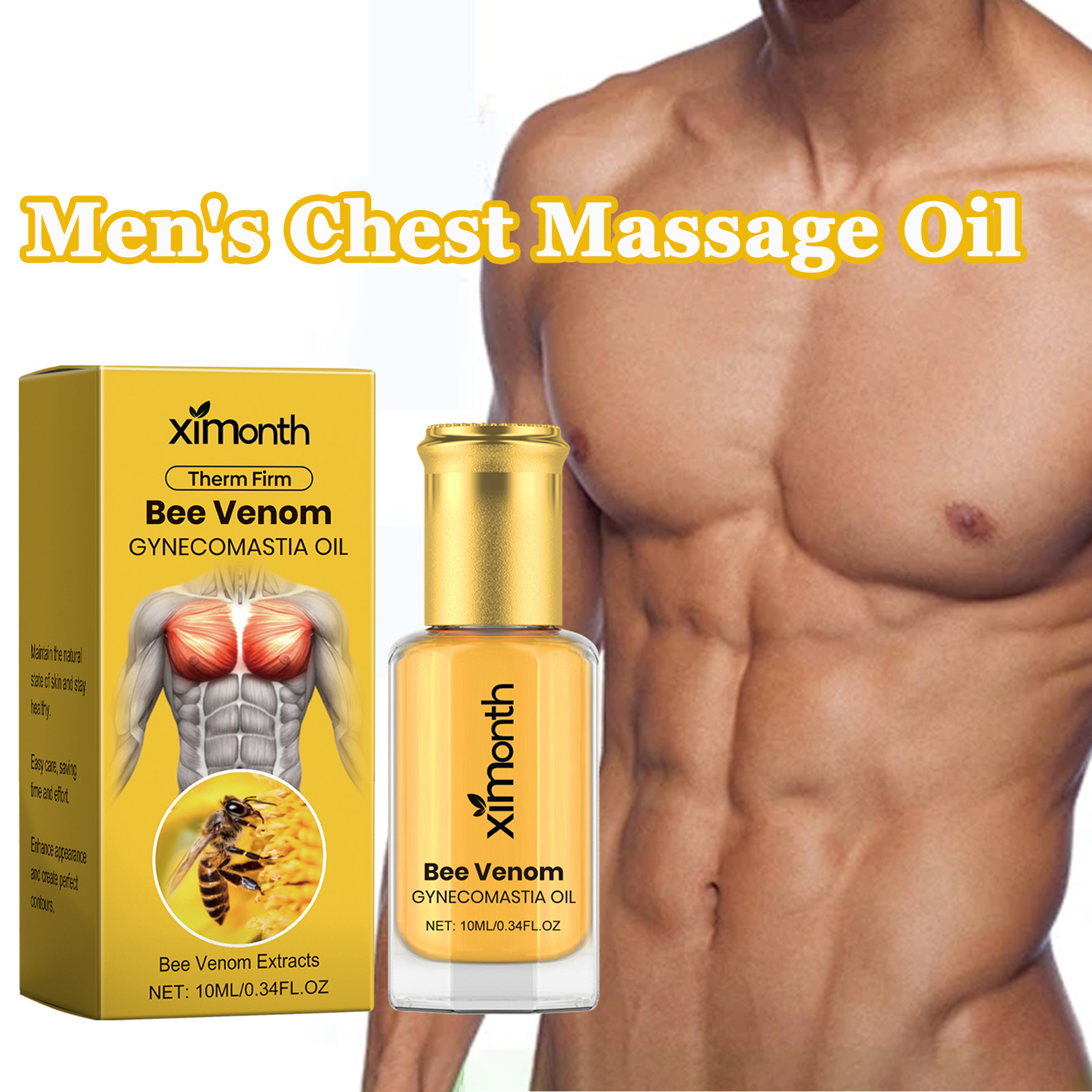 Minyak Pijat Dada Pria Racun L - Skincare China ulasan dan harga
