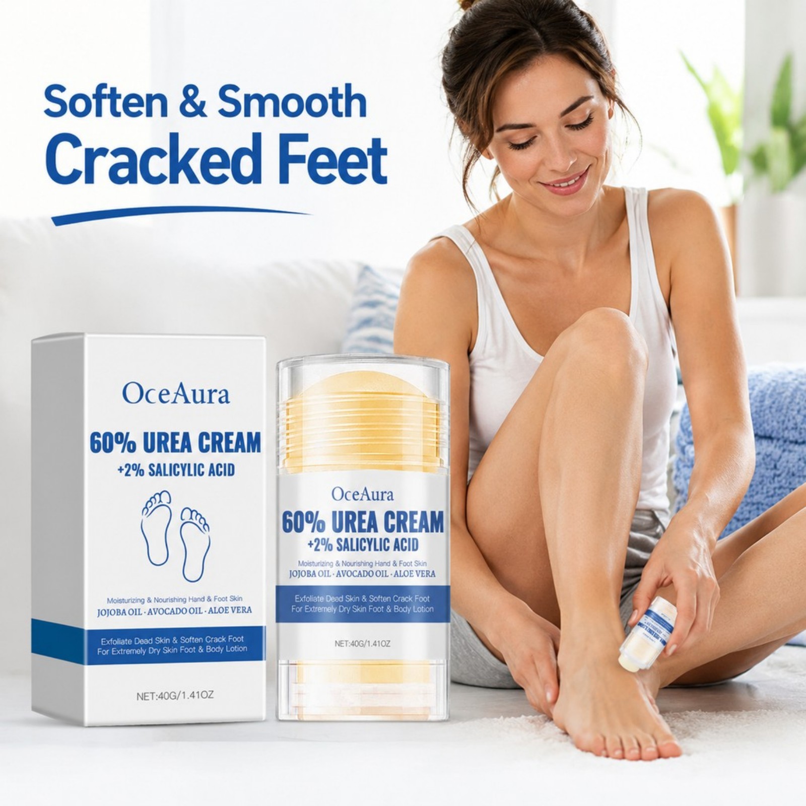Krim Perawatan Kaki Urea 60% M - Urea Foot Cream ulasan dan harga