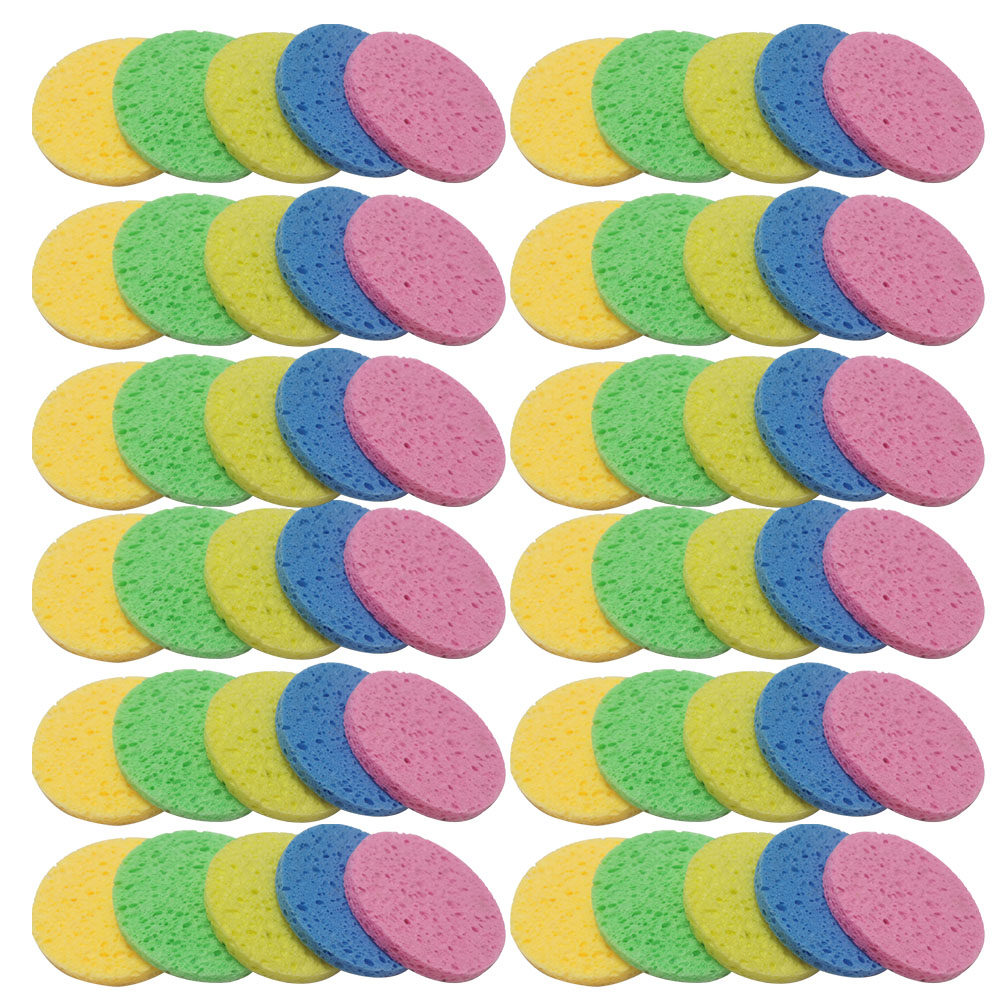 50 buah spons wajah untuk kuli - Cleanser Face ulasan dan harga