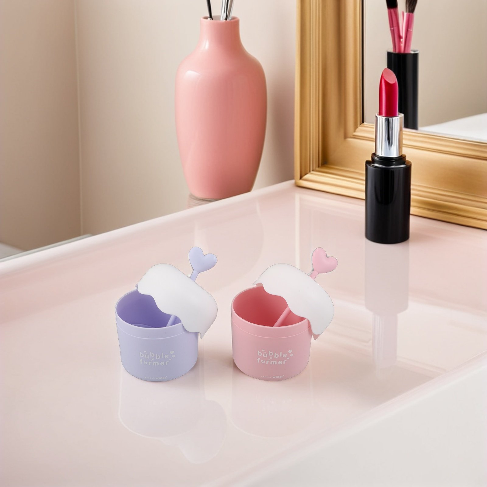 4Pcs Botol Pembuat Busa Wajah  - Cleanser Face ulasan dan harga