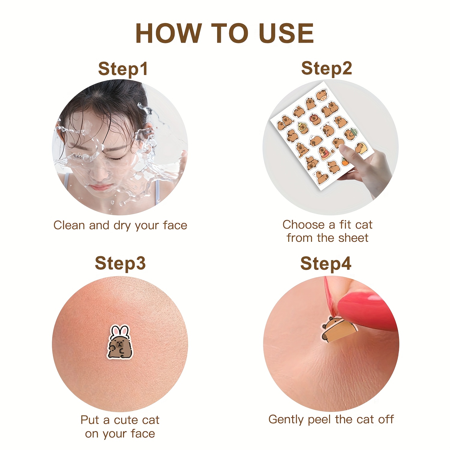 Plester Jerawat Bentuk Capybar - Face Oil ulasan dan harga