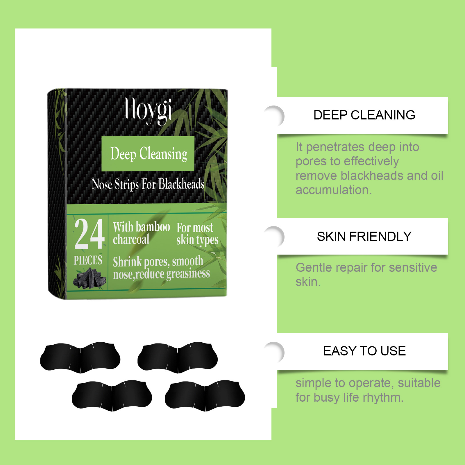 Strip Hidung Arang Bambu untuk - Cleanser Face ulasan dan harga