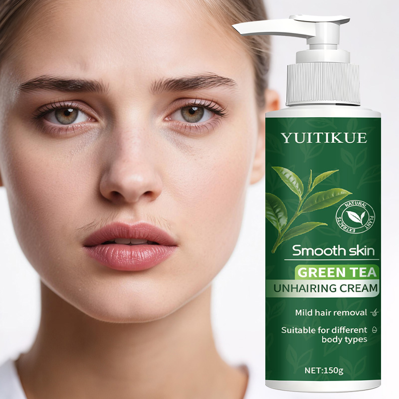Krim Penghilang Bulu Teh Hijau - Body Lotion ulasan dan harga