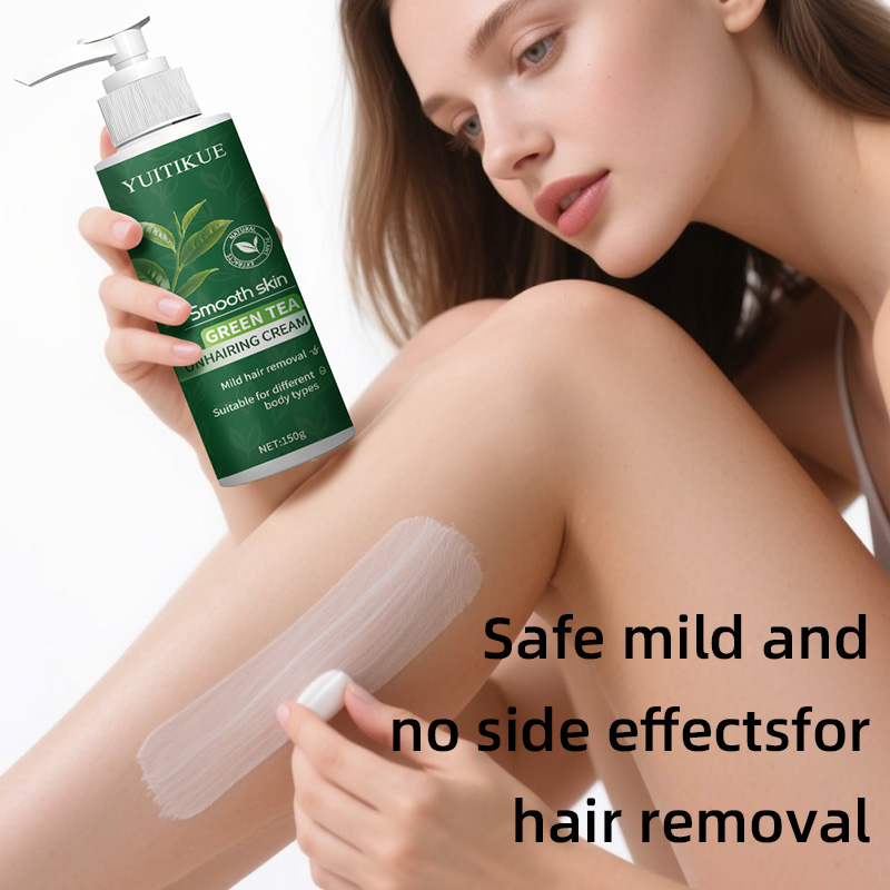Krim Penghilang Bulu Teh Hijau - Body Lotion ulasan dan harga