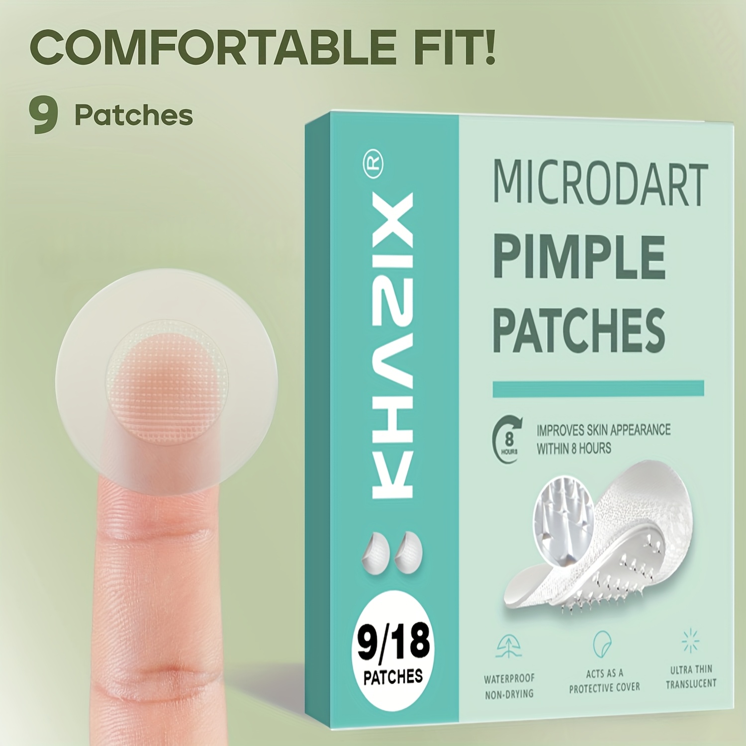 9 buah plester jerawat berbaha - Face Moisturizer ulasan dan harga