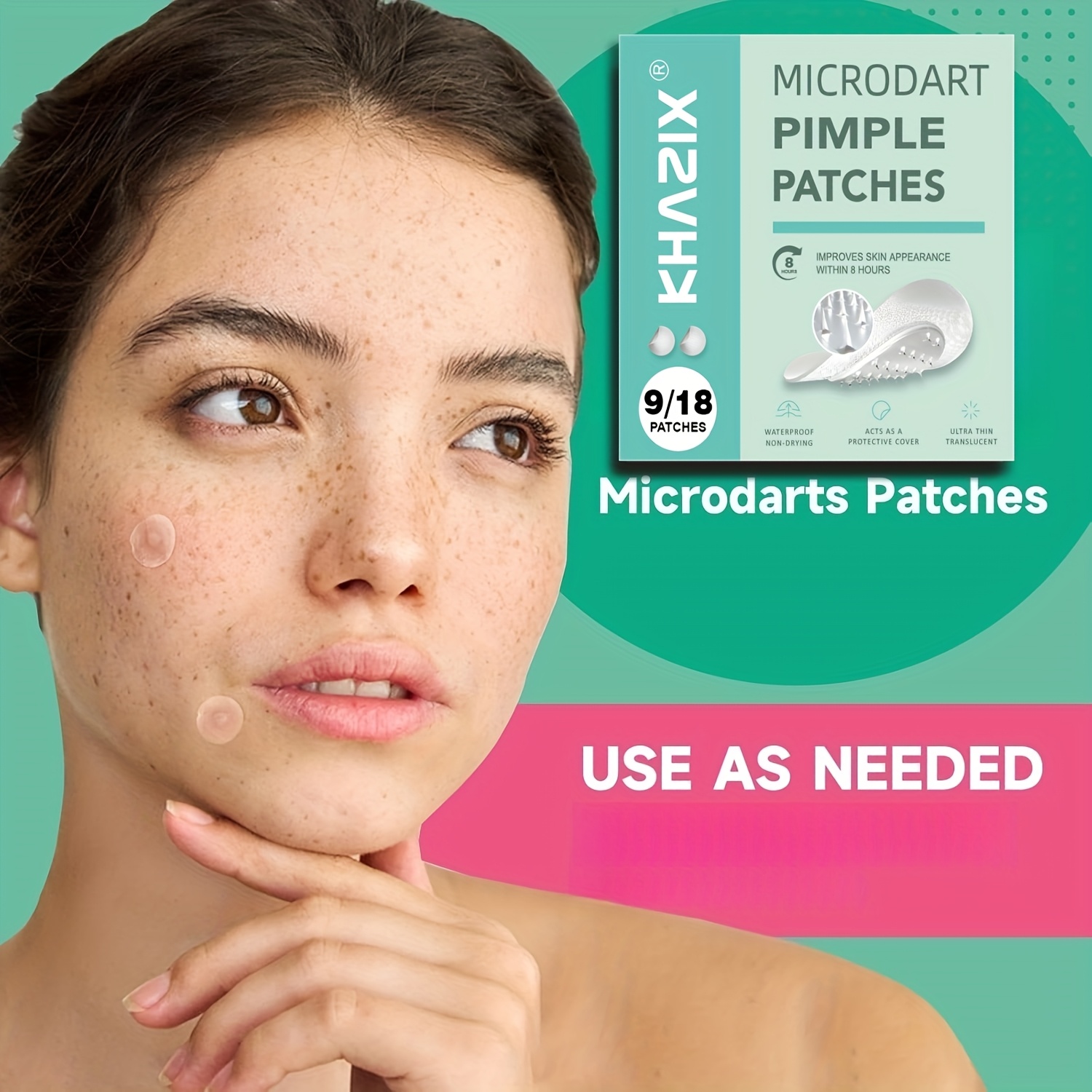 9 buah plester jerawat berbaha - Face Moisturizer ulasan dan harga