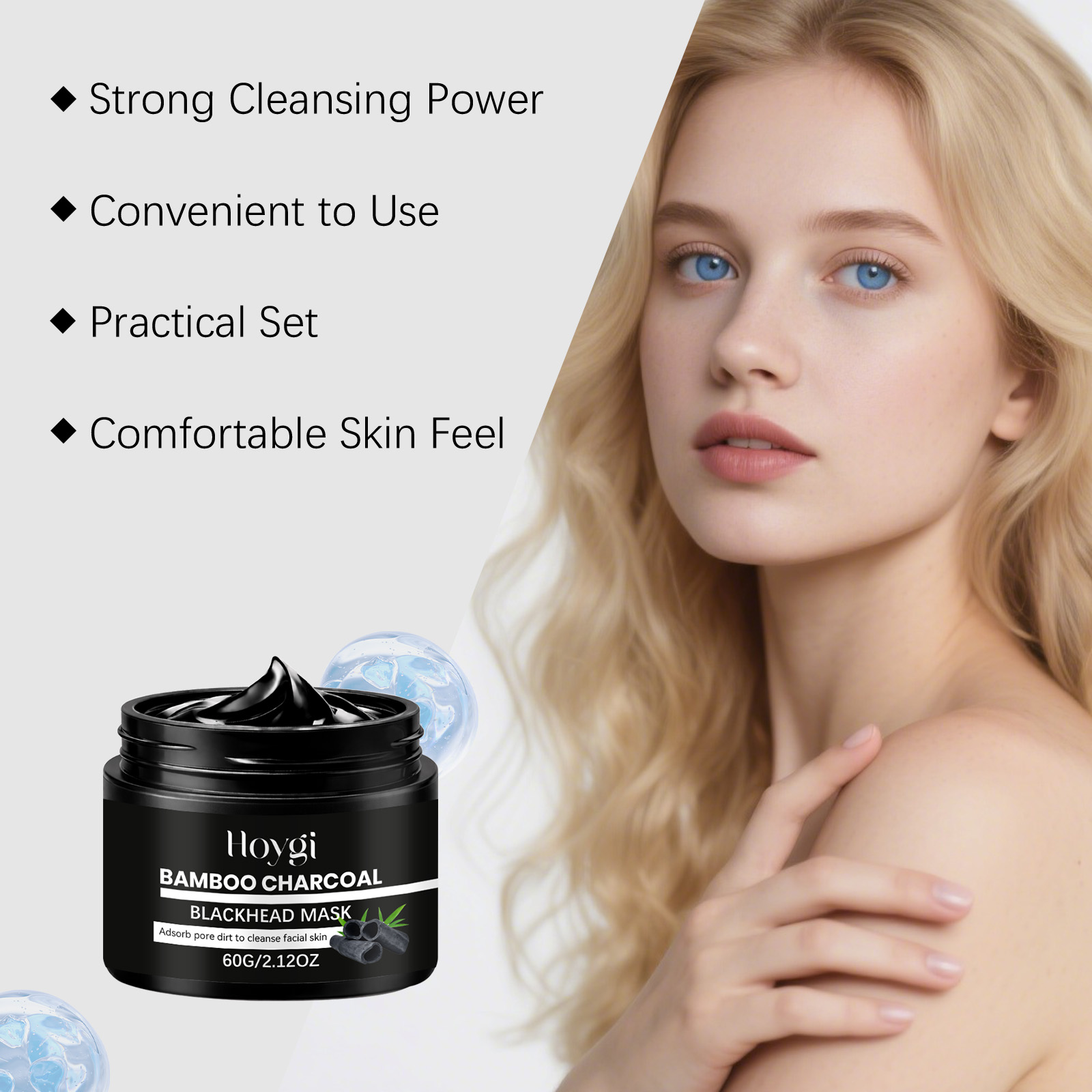 Masker Arang Bambu Pengangkat  - Face Mask Skincare ulasan dan harga