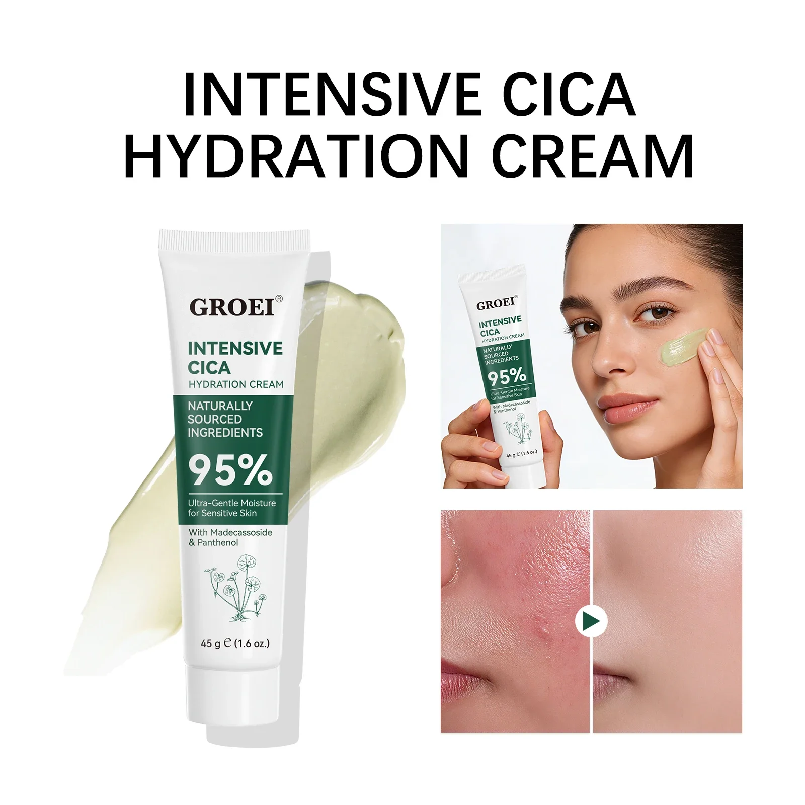 GROEI Krim Pelembap Rumput Sal - Skincare Glowing ulasan dan harga