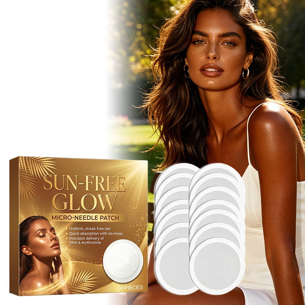 14Pcs Sun Free Glow Patch Sunl - Skincare Glowing ulasan dan harga