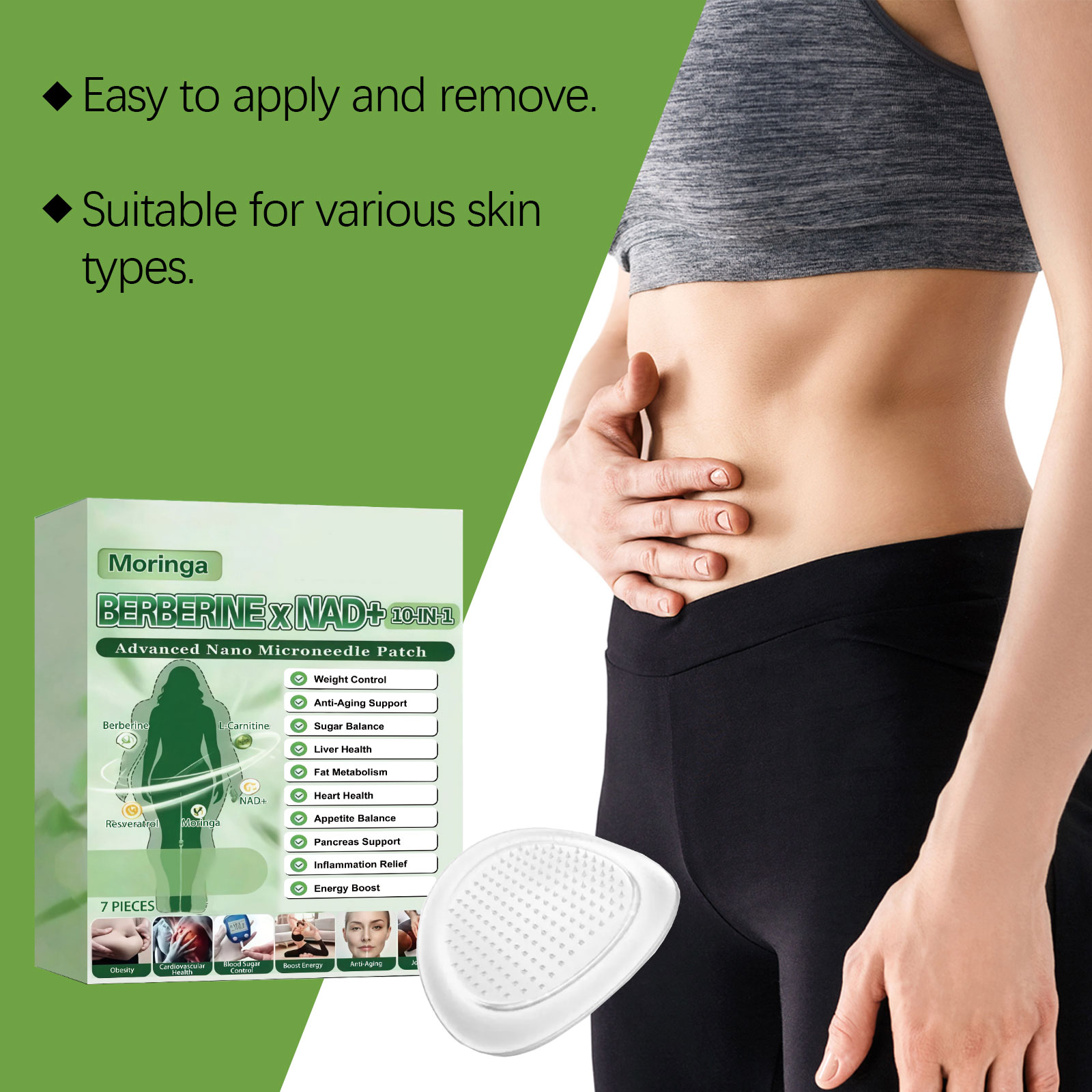 10 In 1 Patch Microneedle Sema - Face Moisturizer ulasan dan harga