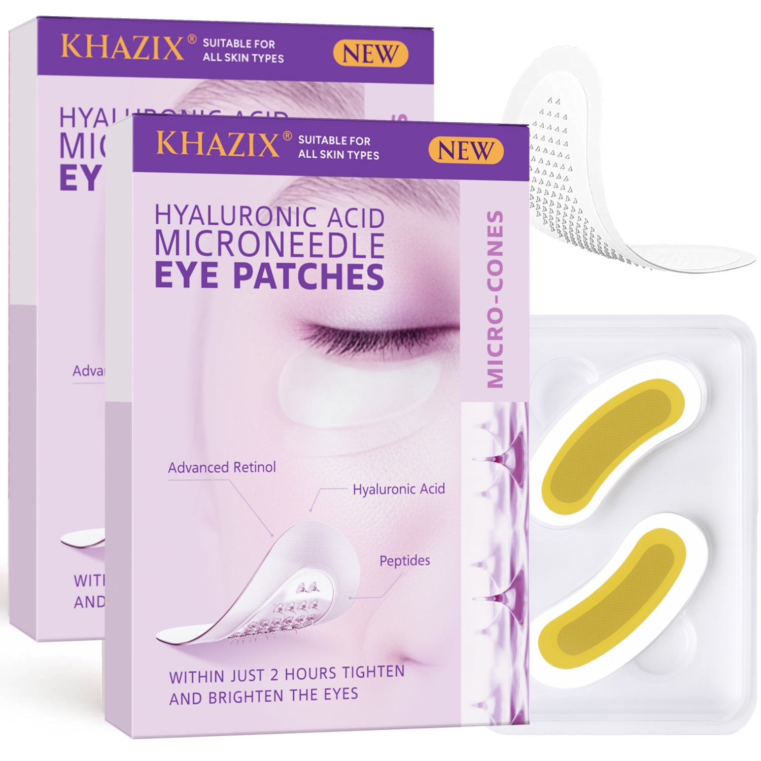 Patch Mata Microneedle Retinol - Skincare China ulasan dan harga